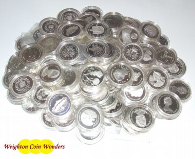 10 x Silver Crown Selection - LUCKY DIP